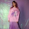 Ariel Anime Princess Ruffle Pullover sold by Cakeworthy