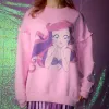 Ariel Anime Princess Ruffle Pullover sold by Cakeworthy