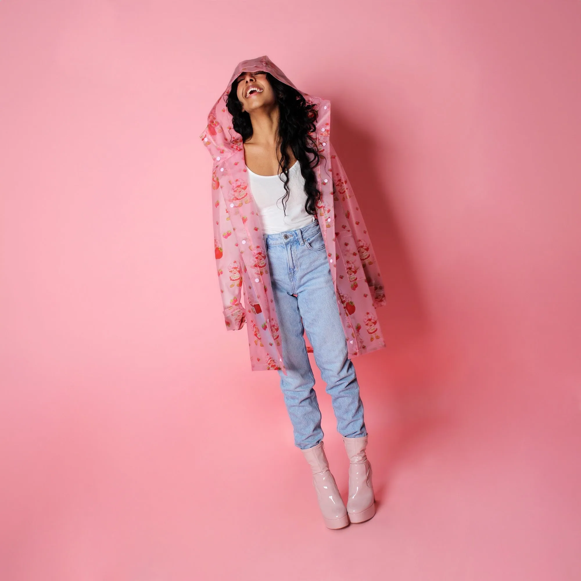 Strawberry Shortcake Rain Jacket sold by Cakeworthy product image thumbnail 5