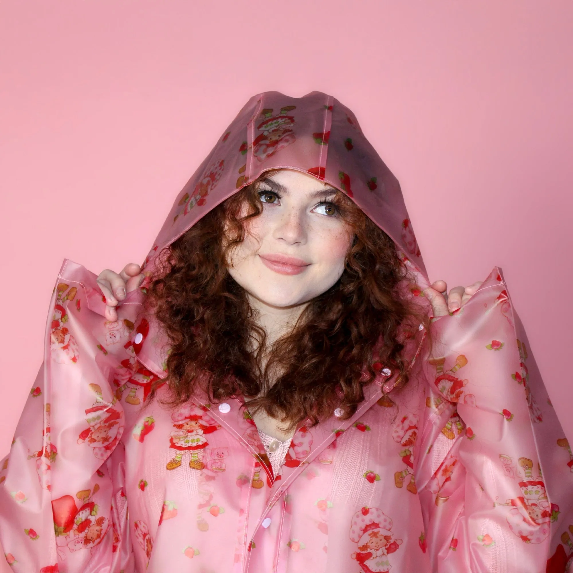Strawberry Shortcake Rain Jacket sold by Cakeworthy product image thumbnail 2