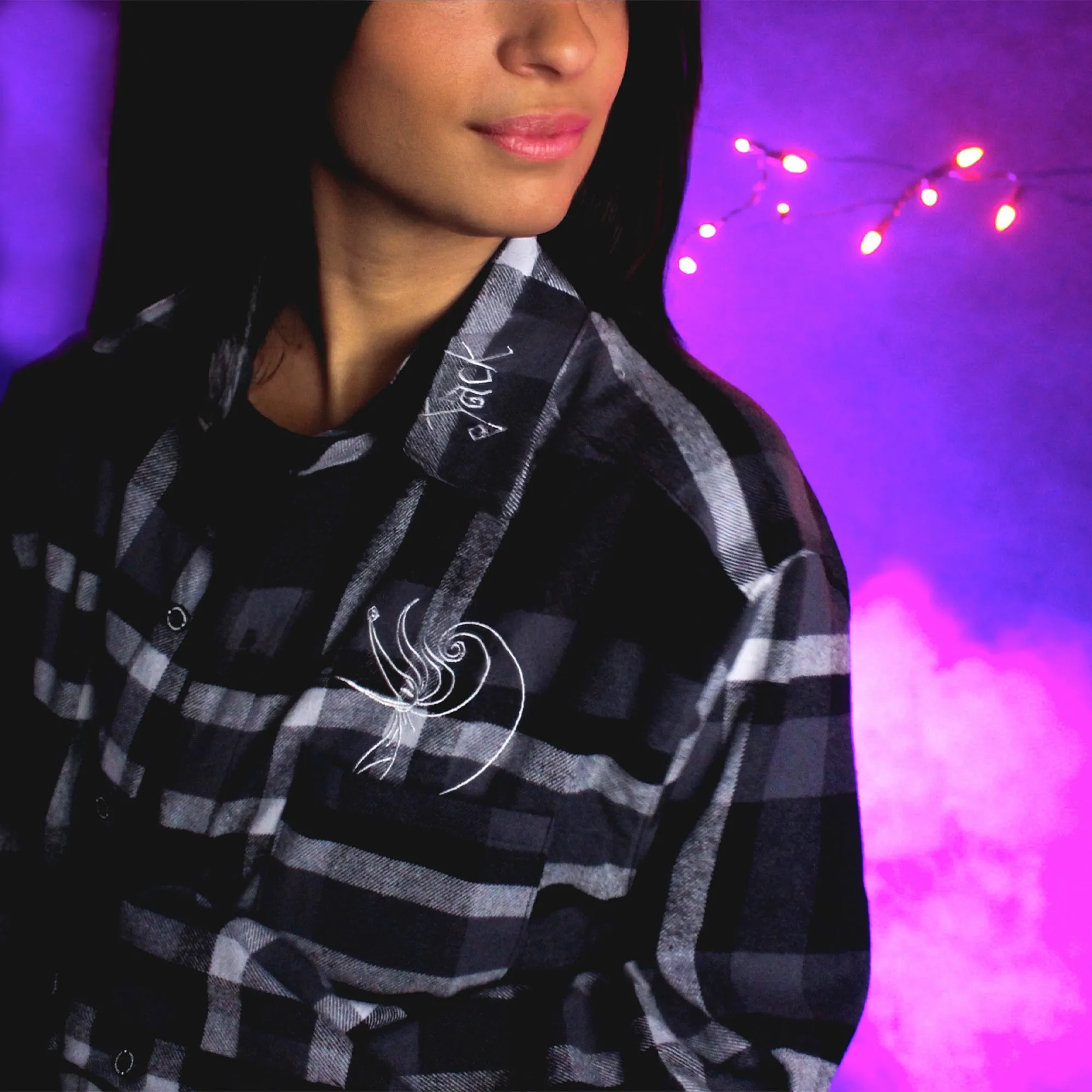 Jack Skellington Flannel sold by Cakeworthy product image thumbnail 2