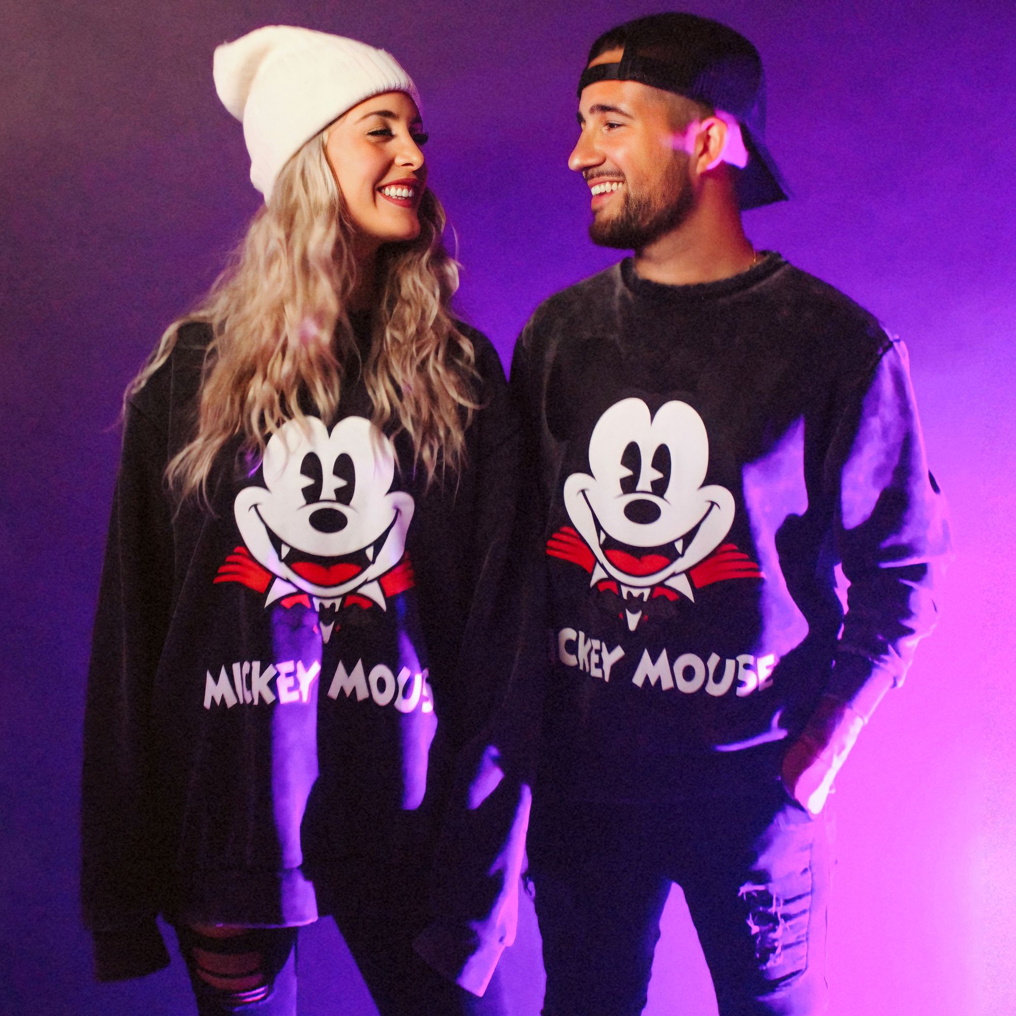 Mickey Mouse Vampire Crewneck sold by Cakeworthy product image thumbnail 4