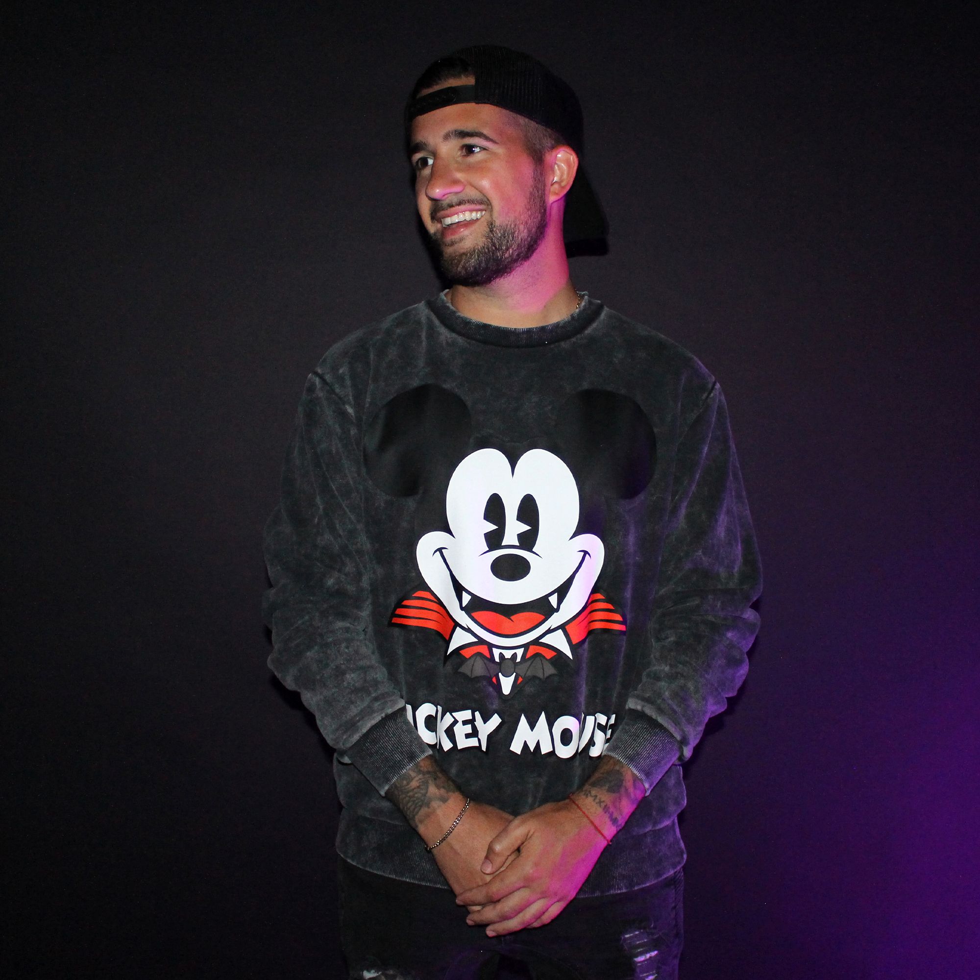 Mickey Mouse Vampire Crewneck sold by Cakeworthy