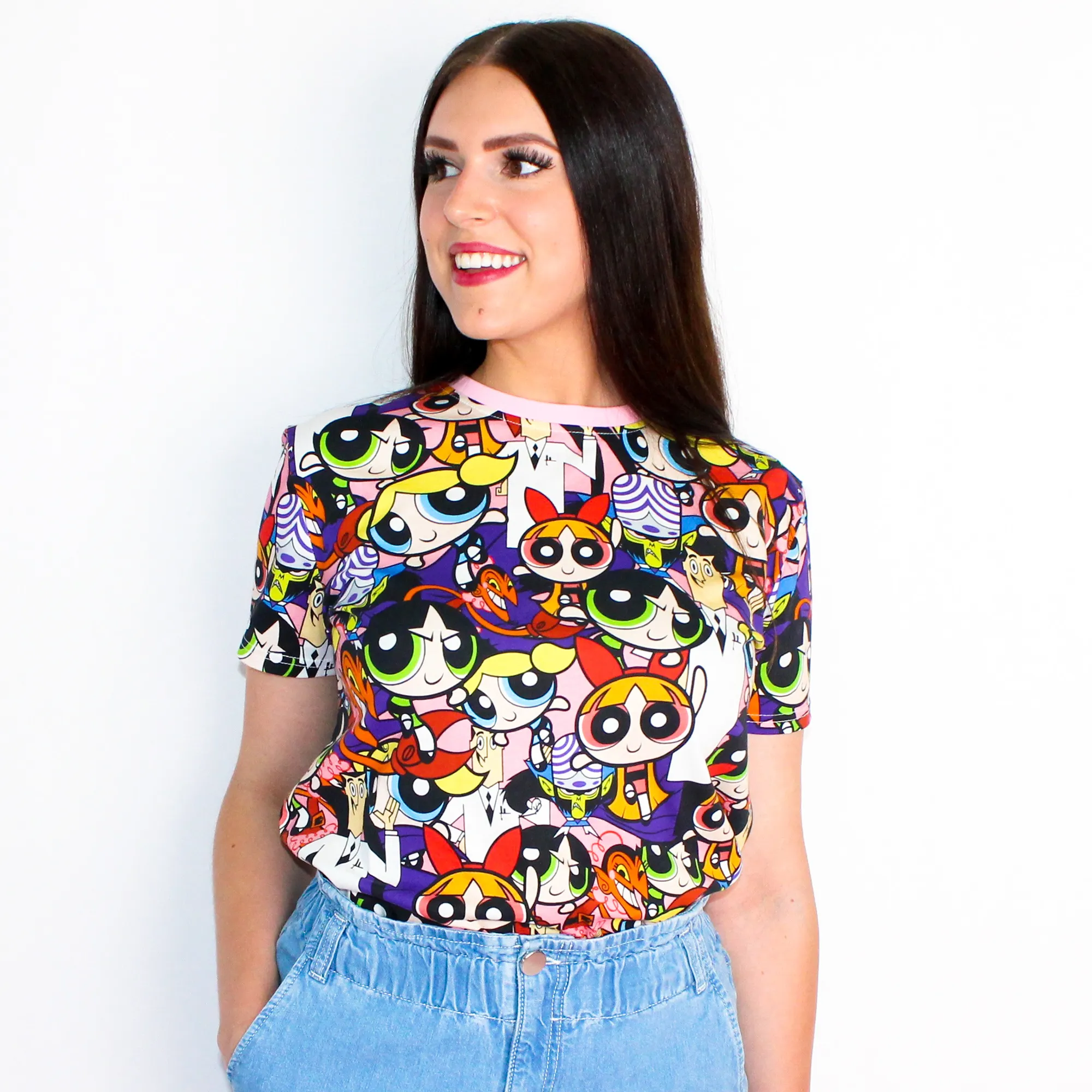 The Powerpuff Girls AOP T-Shirt sold by Cakeworthy product image thumbnail 2