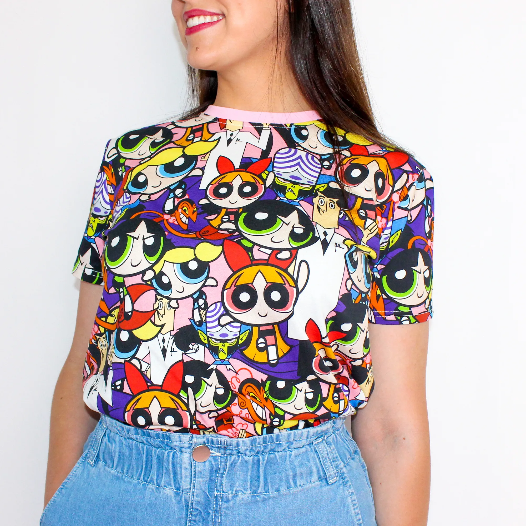 The Powerpuff Girls AOP T-Shirt sold by Cakeworthy product image thumbnail 4