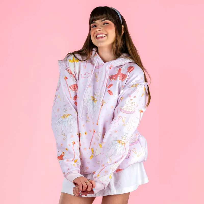 Cardcaptor Sakura Paperdoll Oversized Hoodie sold by Cakeworthy