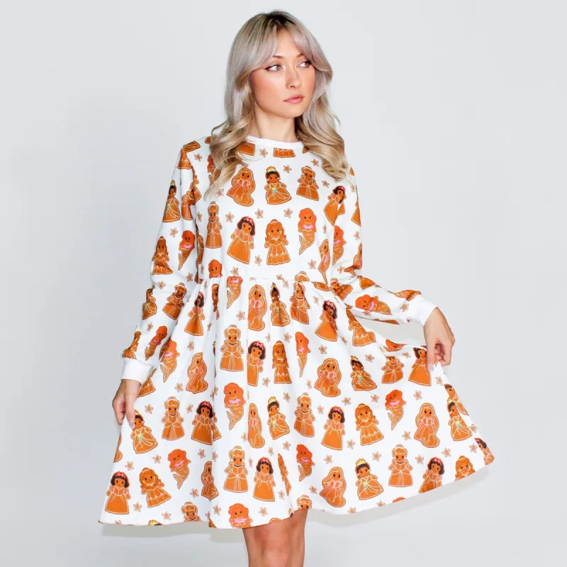 Disney Princess Gingerbread Sweater Dress sold by Cakeworthy