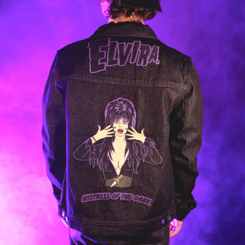 Elvira Denim Jacket sold by Cakeworthy