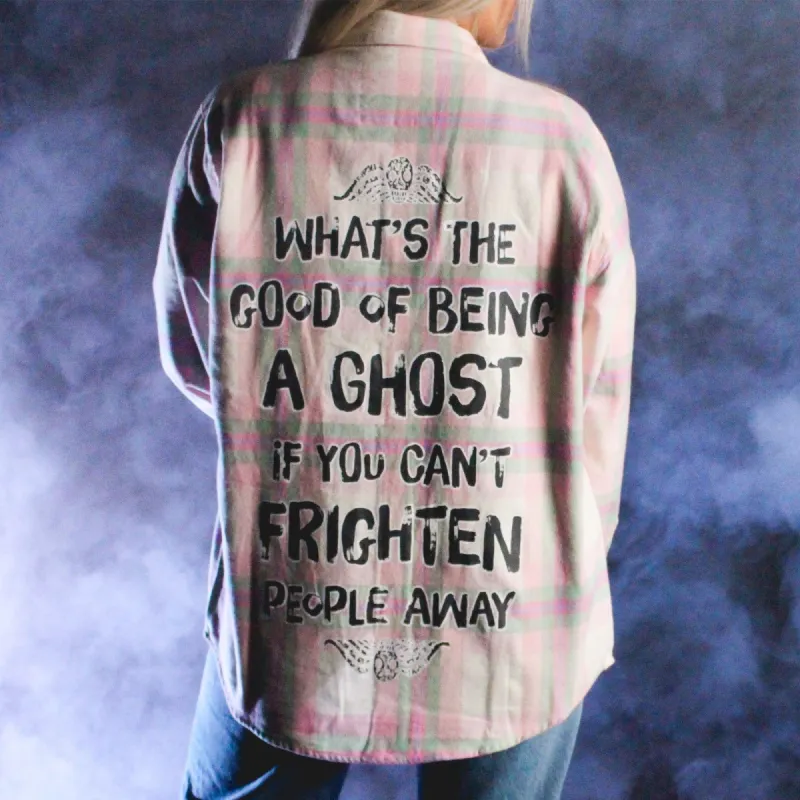 Beetlejuice Barbara Flannel sold by Cakeworthy