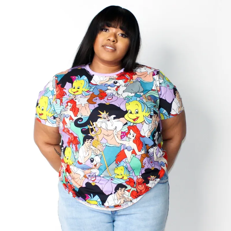 Little Mermaid AOP T-Shirt sold by Cakeworthy