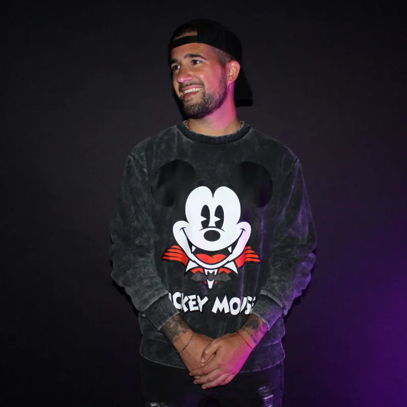Mickey Mouse Vampire Crewneck sold by Cakeworthy