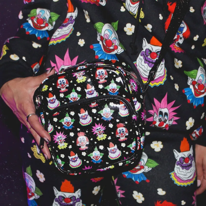 Killer Klowns From Outer Space Glitter Crossbody Bag sold by Cakeworthy