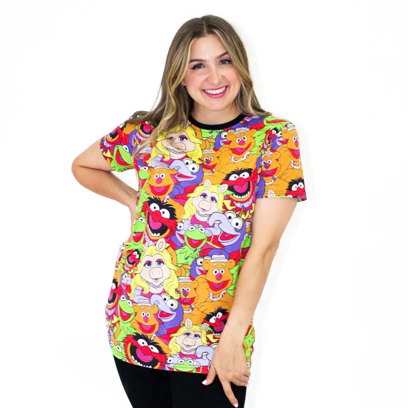 Muppets All Over Print T-Shirt sold by Cakeworthy