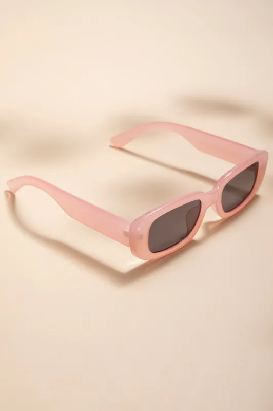 Gail Rounded Rectangle Sunglasses sold by Francescas