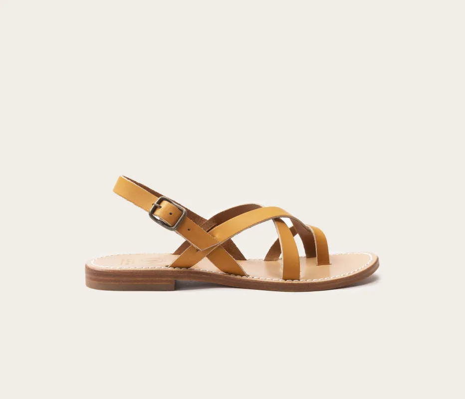 Vierzon Sandale Naturel - Prix Doux sold by La Botte Gardiane