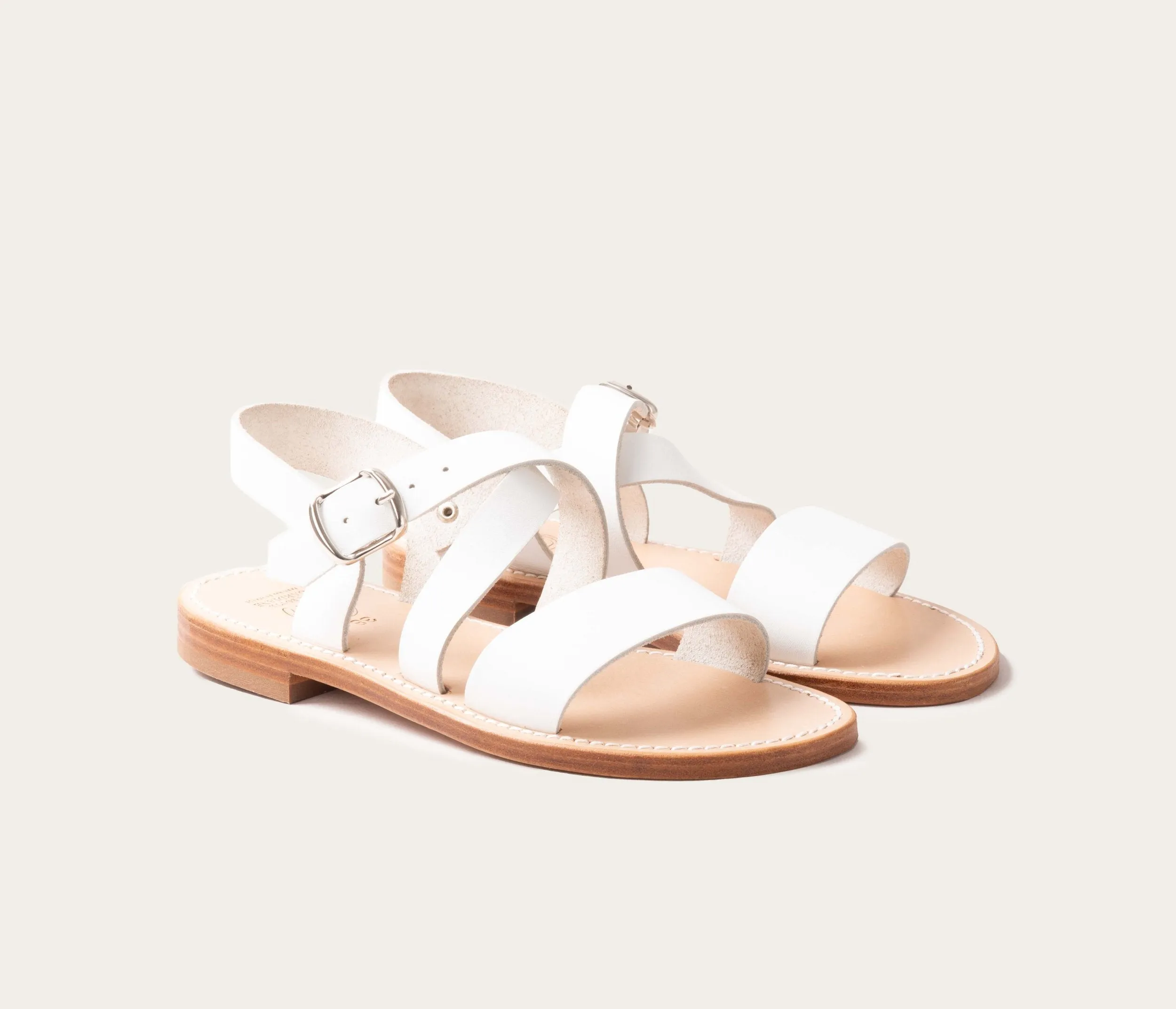 Madonna Sandale Femme Blanc sold by La Botte Gardiane product image thumbnail 2
