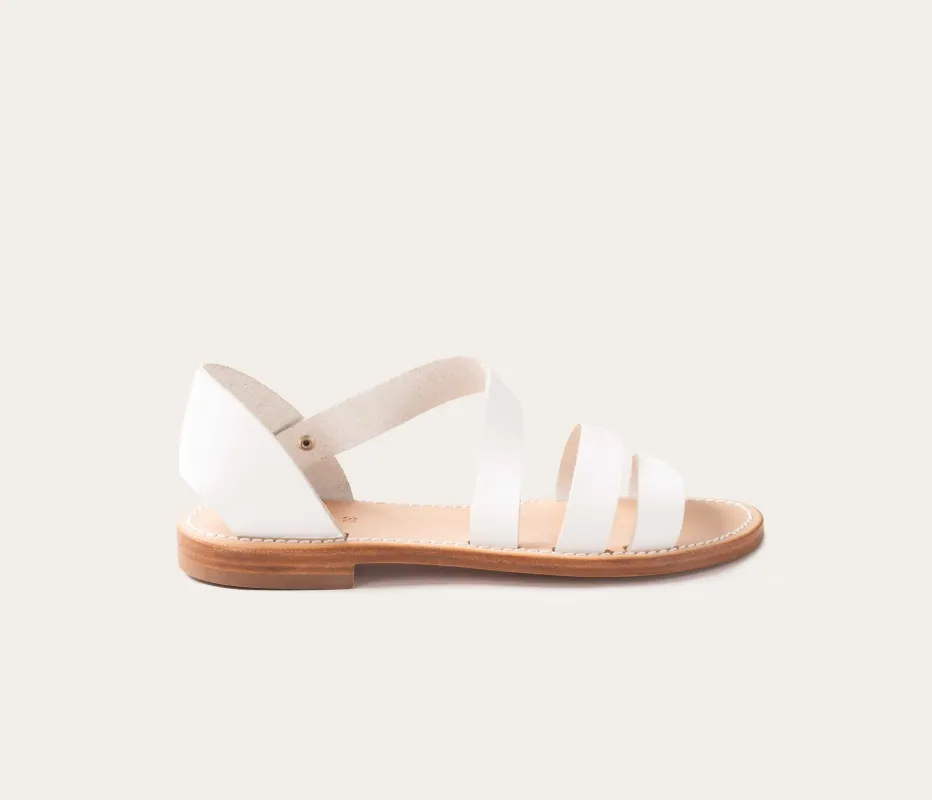 Carry Sandale Femme Blanc sold by La Botte Gardiane