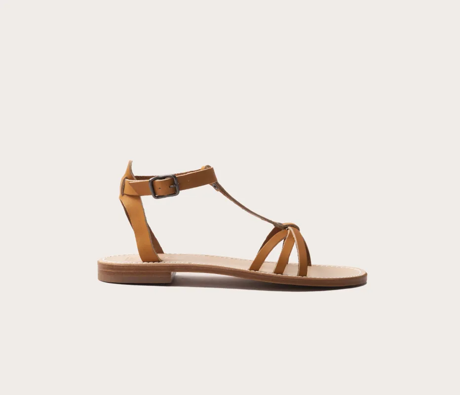 Nation Sandale Femme Naturel sold by La Botte Gardiane