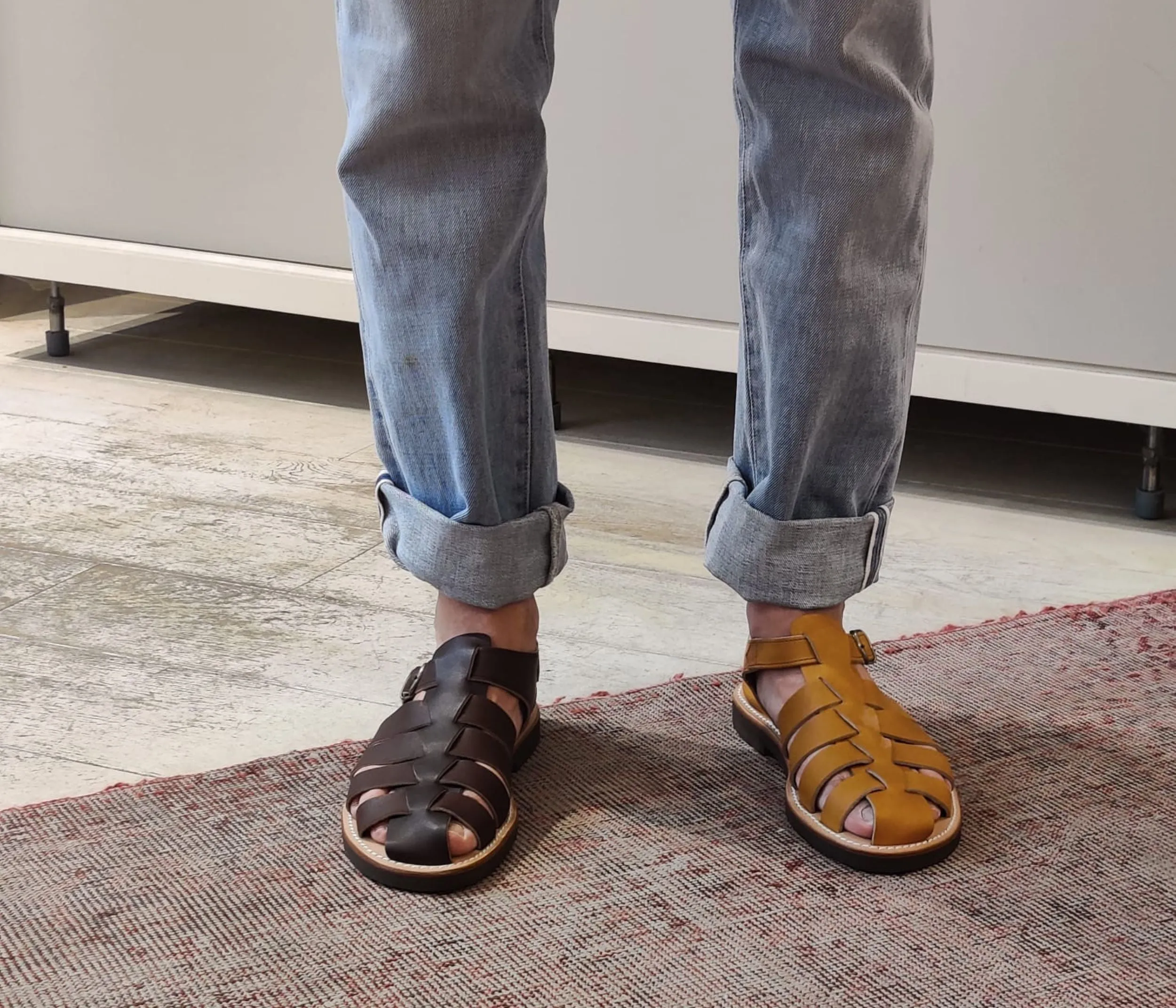 Jérôme Sandale Homme Naturel sold by La Botte Gardiane product image thumbnail 3