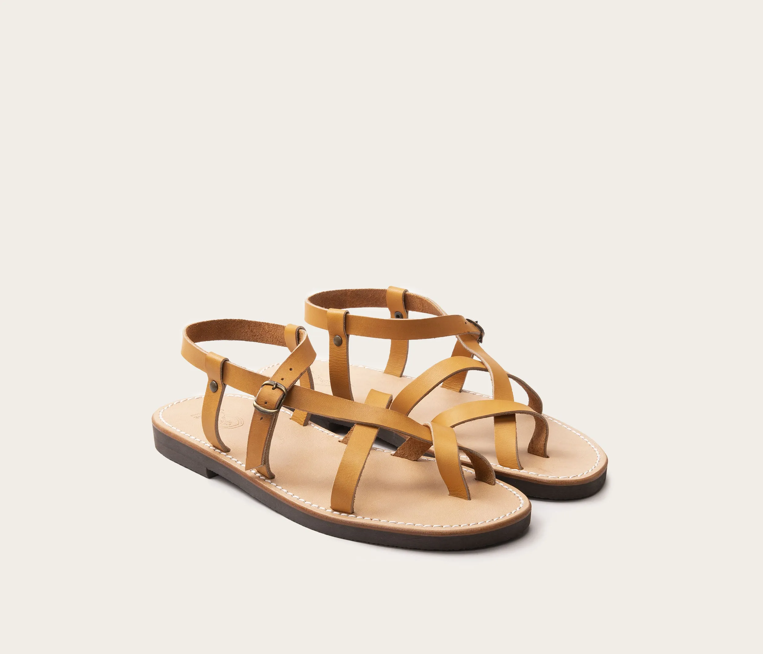 Croisette Sandale Homme Naturel sold by La Botte Gardiane product image thumbnail 2