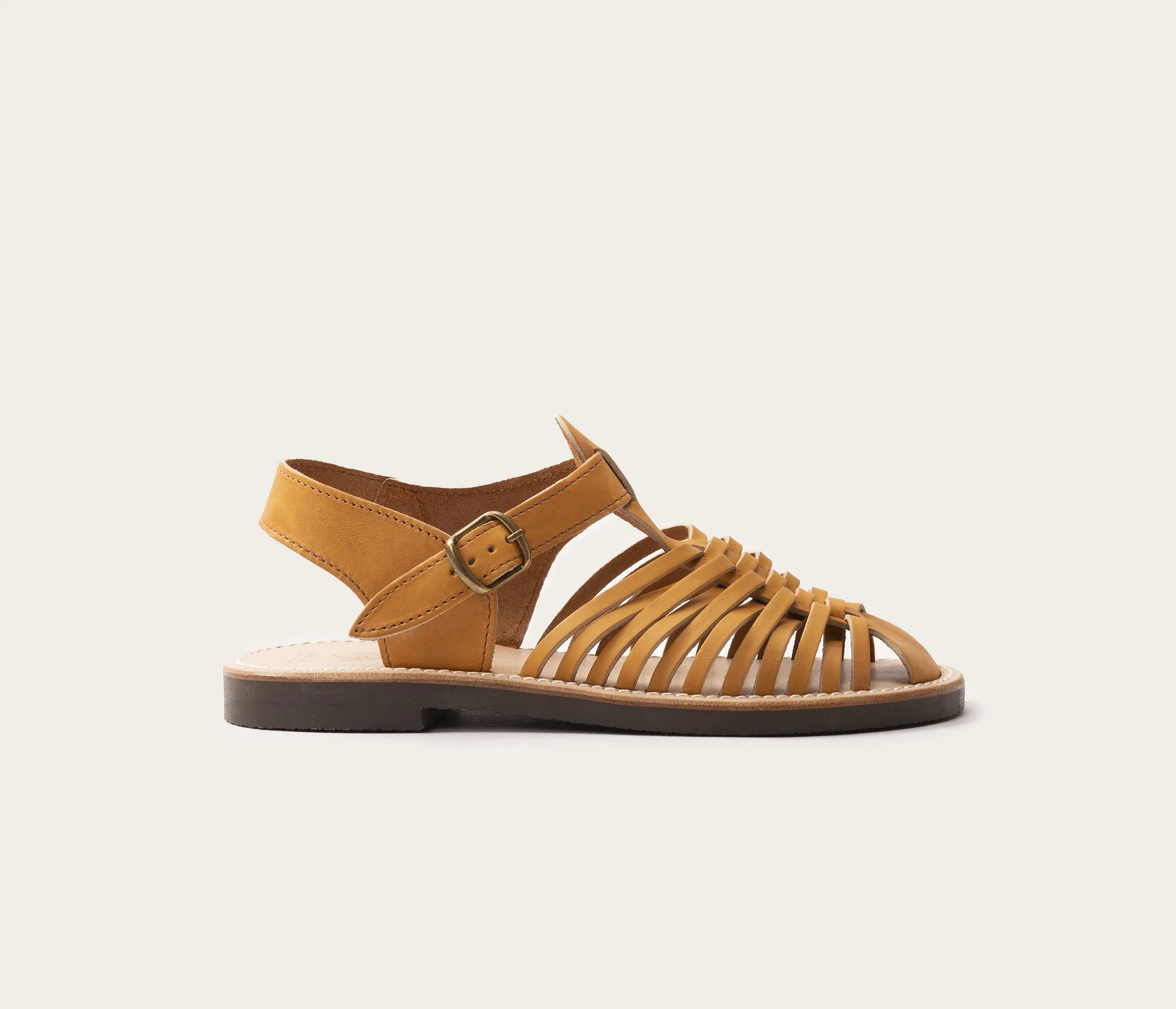 Cilaos Sandale Homme Naturel sold by La Botte Gardiane