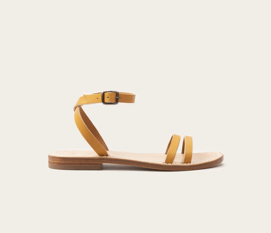 Voltaire Sandale Femme Naturel sold by La Botte Gardiane