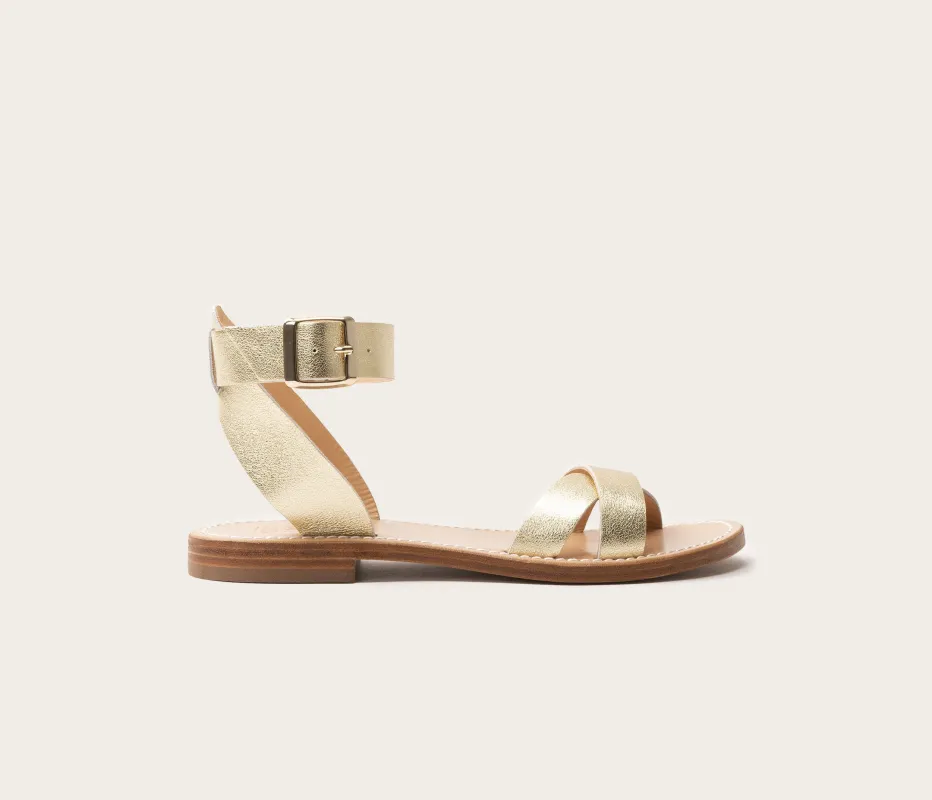 Saint-Ambroise Sandale Platine sold by La Botte Gardiane