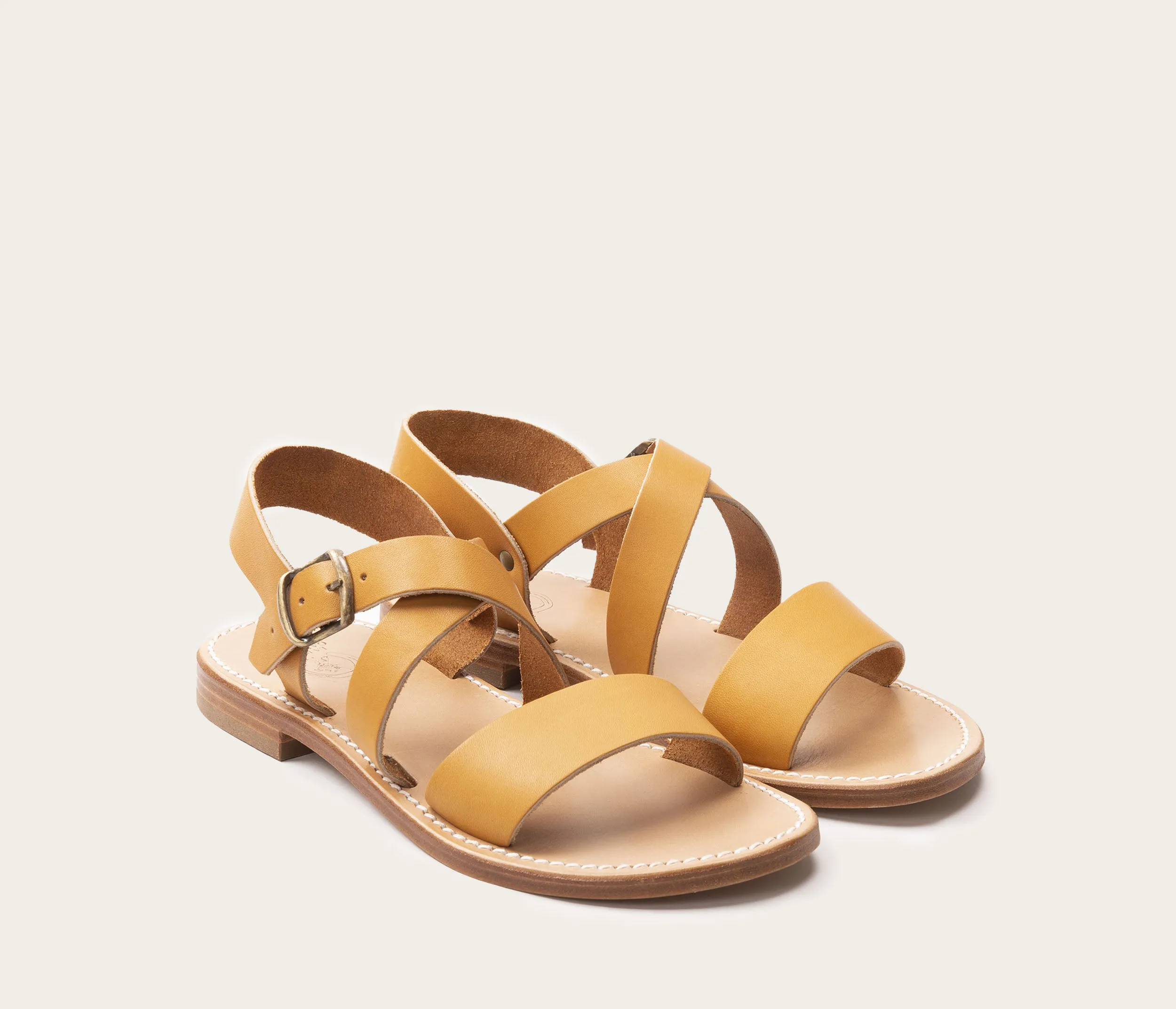 Madonna Sandale Femme Naturel sold by La Botte Gardiane product image thumbnail 3