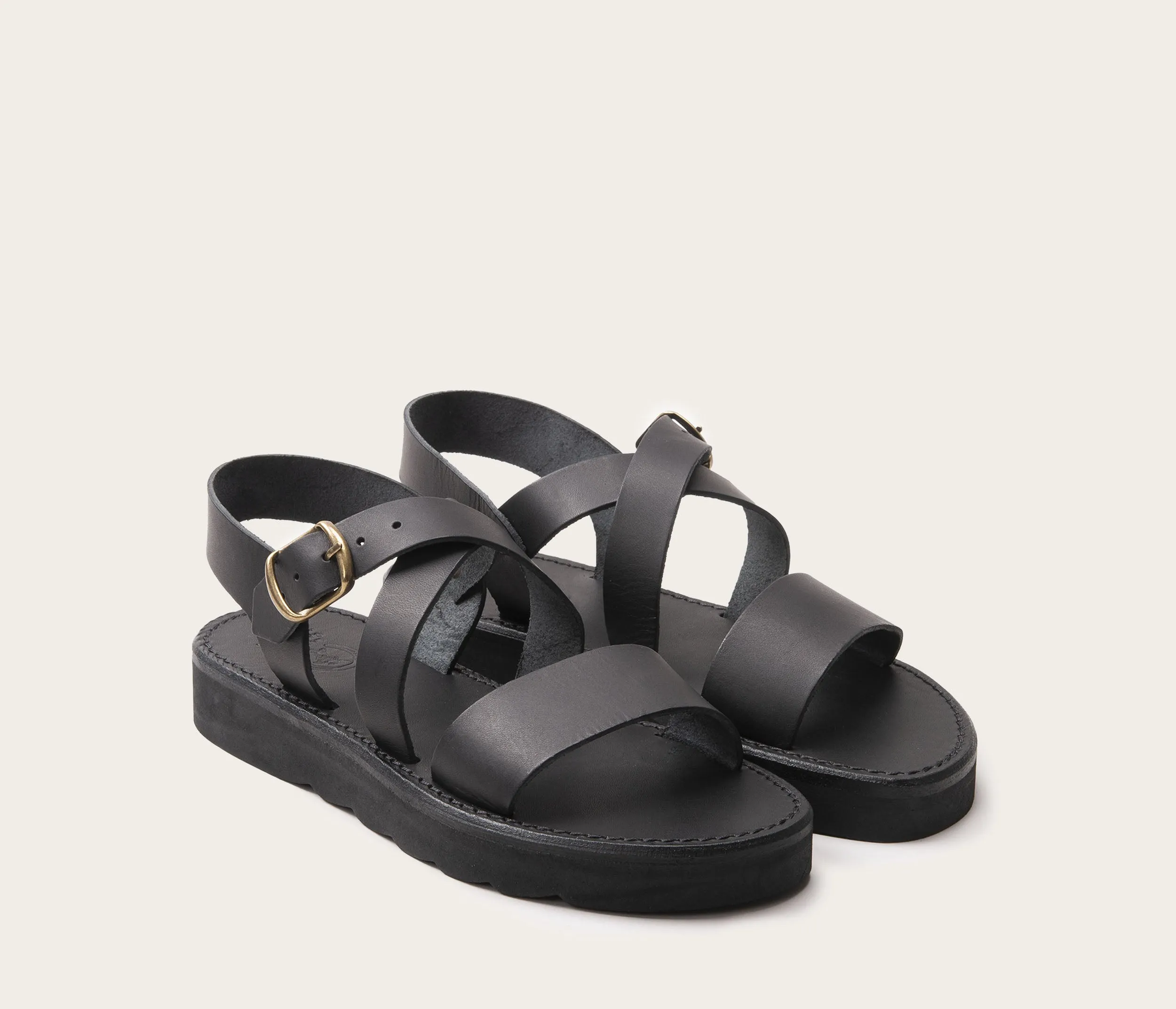 Madonna Sandale Femme Full Ebène sold by La Botte Gardiane product image thumbnail 3