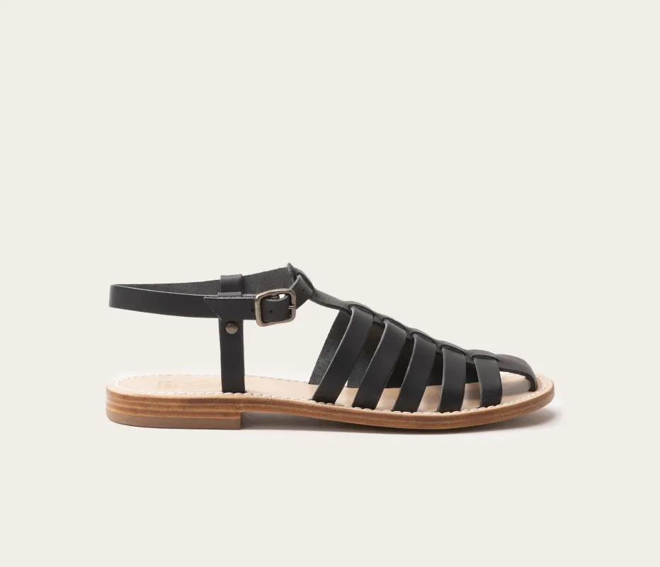 Fisherman sandale femme Ebène sold by La Botte Gardiane