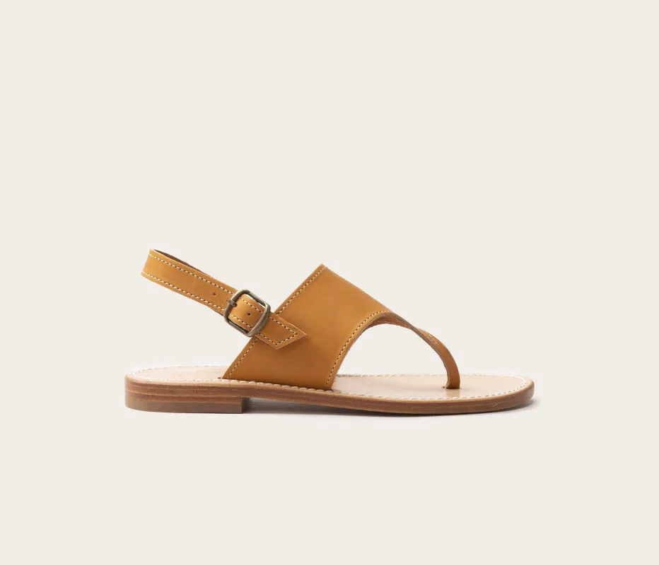 Menton Bride Sandale Naturel - Prix Doux made by La Botte Gardiane