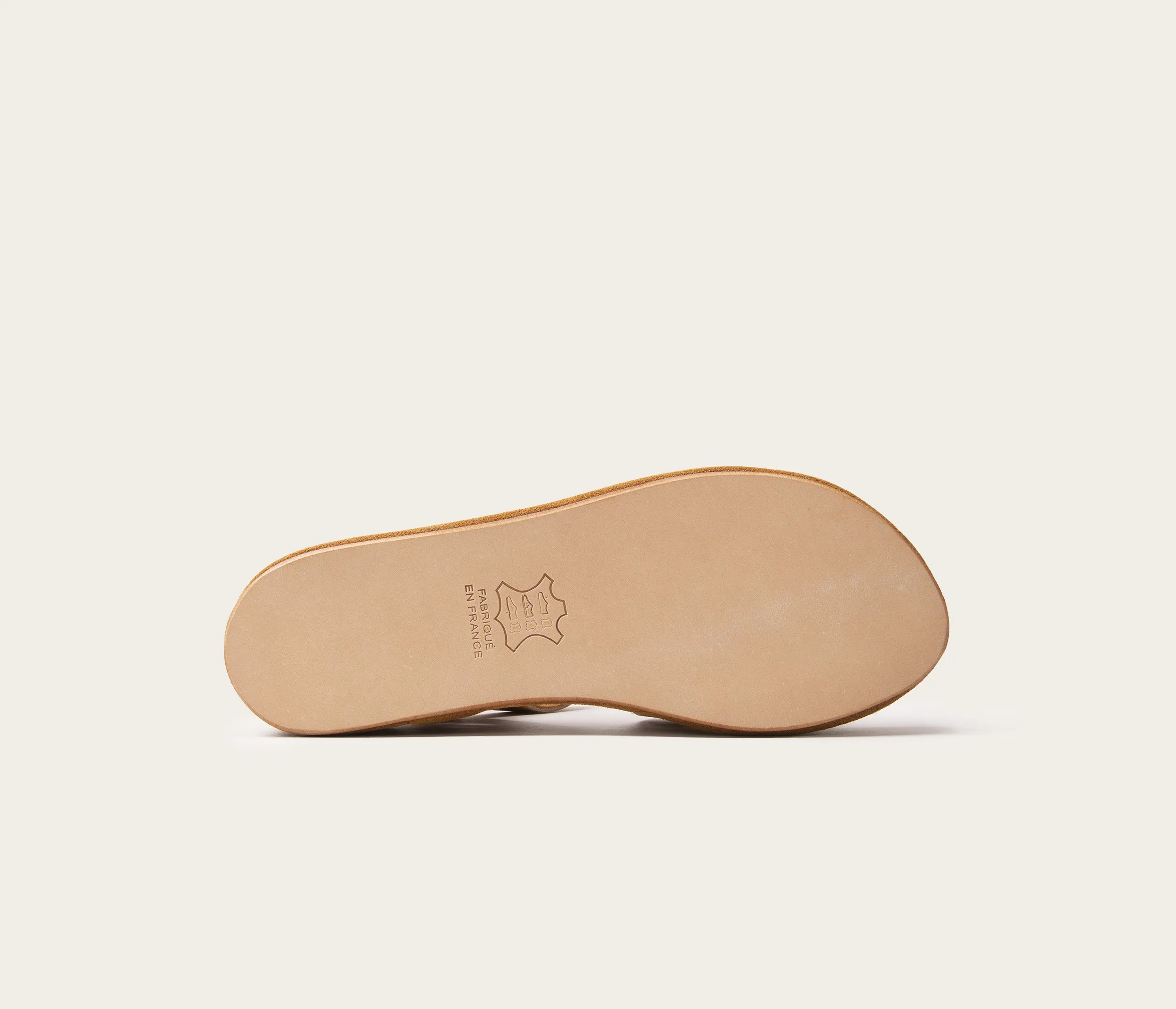 Pac compensé Sandale Velours Ecureuil & Naturel - Prix Doux sold by La Botte Gardiane product image thumbnail 4