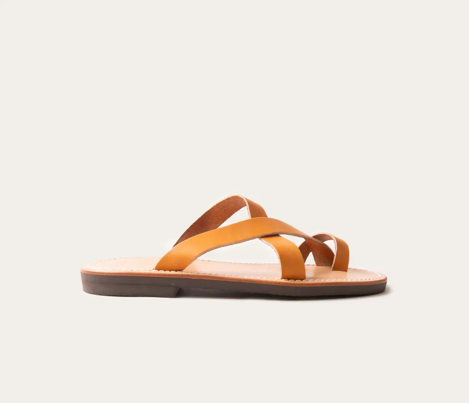 Aubais Sandale Naturel - Prix Doux sold by La Botte Gardiane