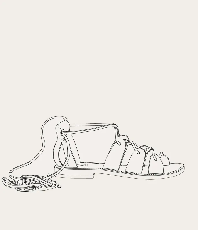 Nadège Sandale Personnalisable made by La Botte Gardiane