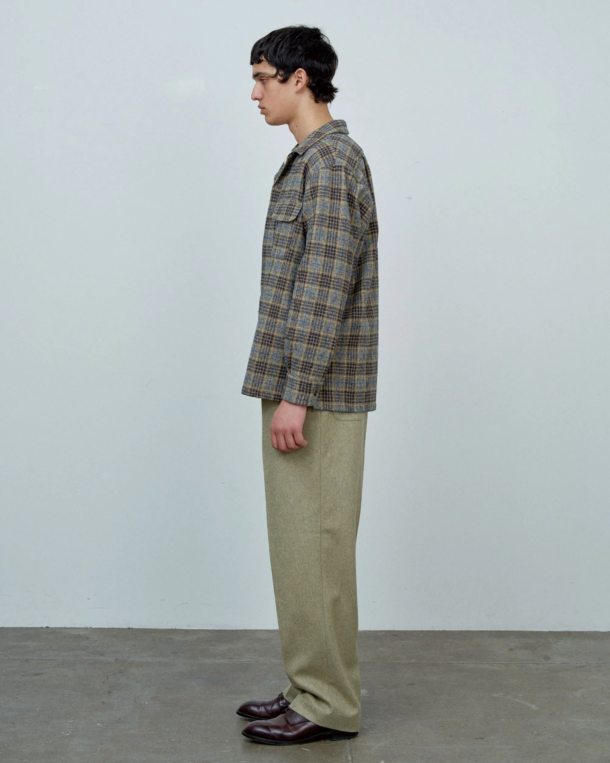 ROGER SHIRT COTTON TWEED CHECK sold by Big Yank product image thumbnail 5