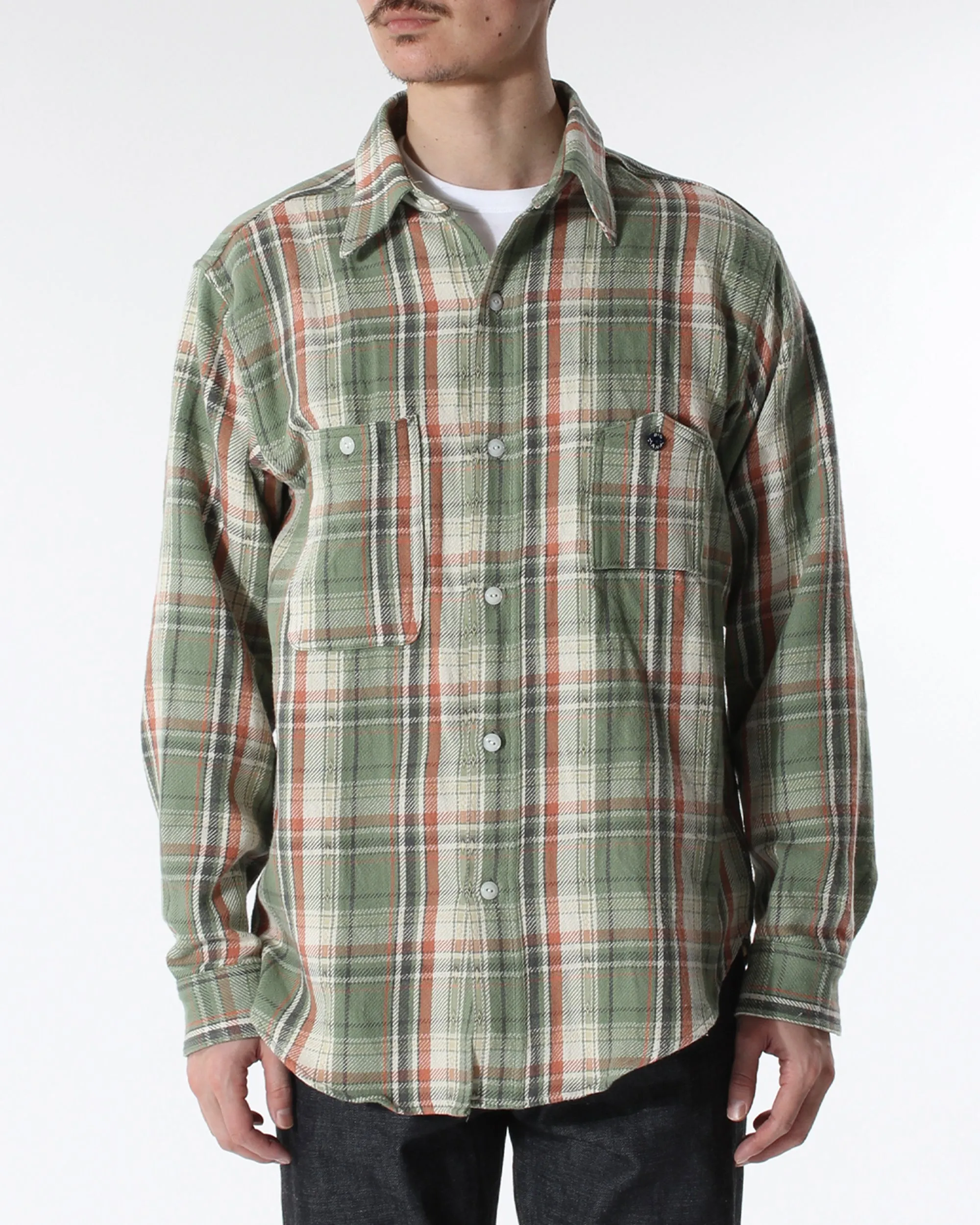 1942 PLAID FLANNEL SHIRT sold by Big Yank product image thumbnail 3