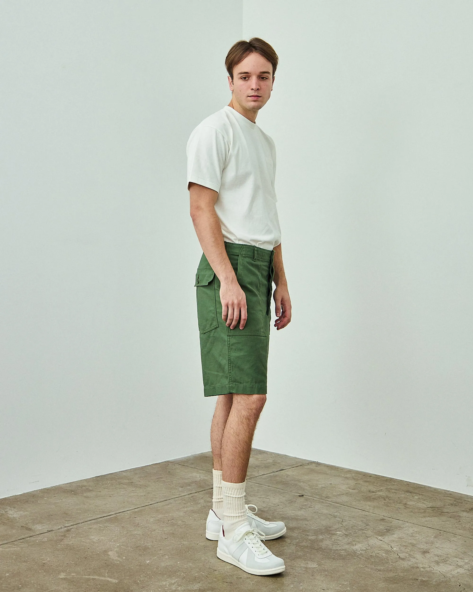 1961 UTILITY SHORTS VTG SATEEN sold by Big Yank product image thumbnail 5