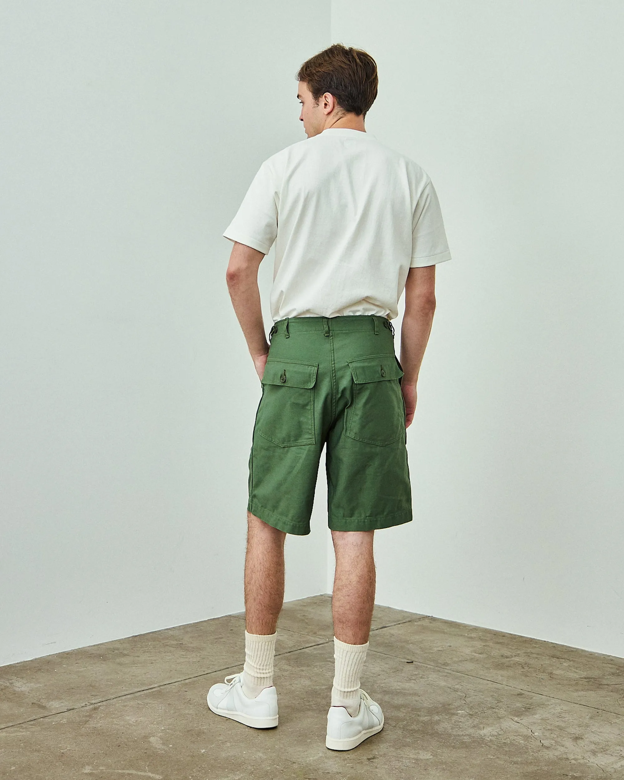 1961 UTILITY SHORTS VTG SATEEN sold by Big Yank product image thumbnail 4