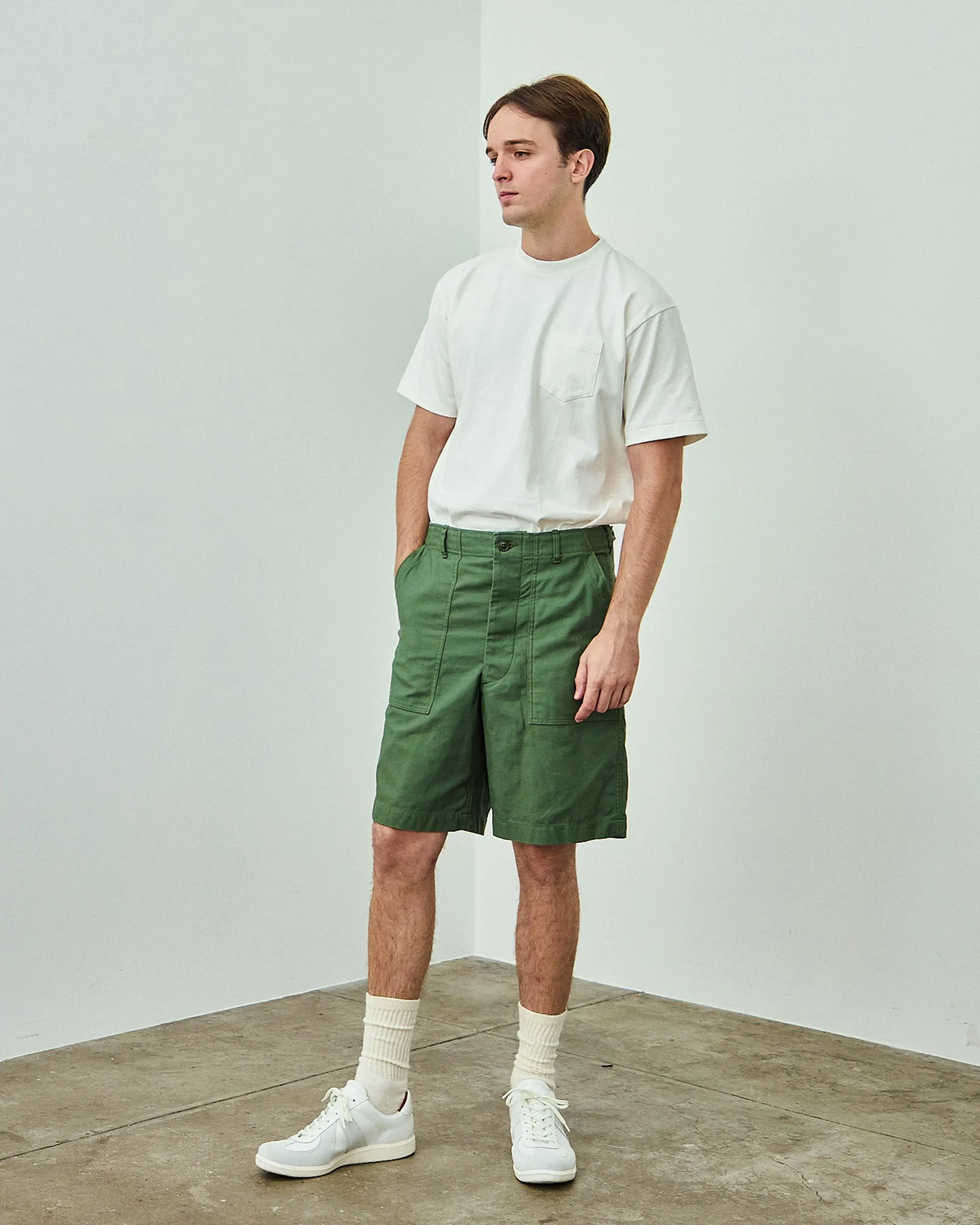 1961 UTILITY SHORTS VTG SATEEN sold by Big Yank product image thumbnail 3