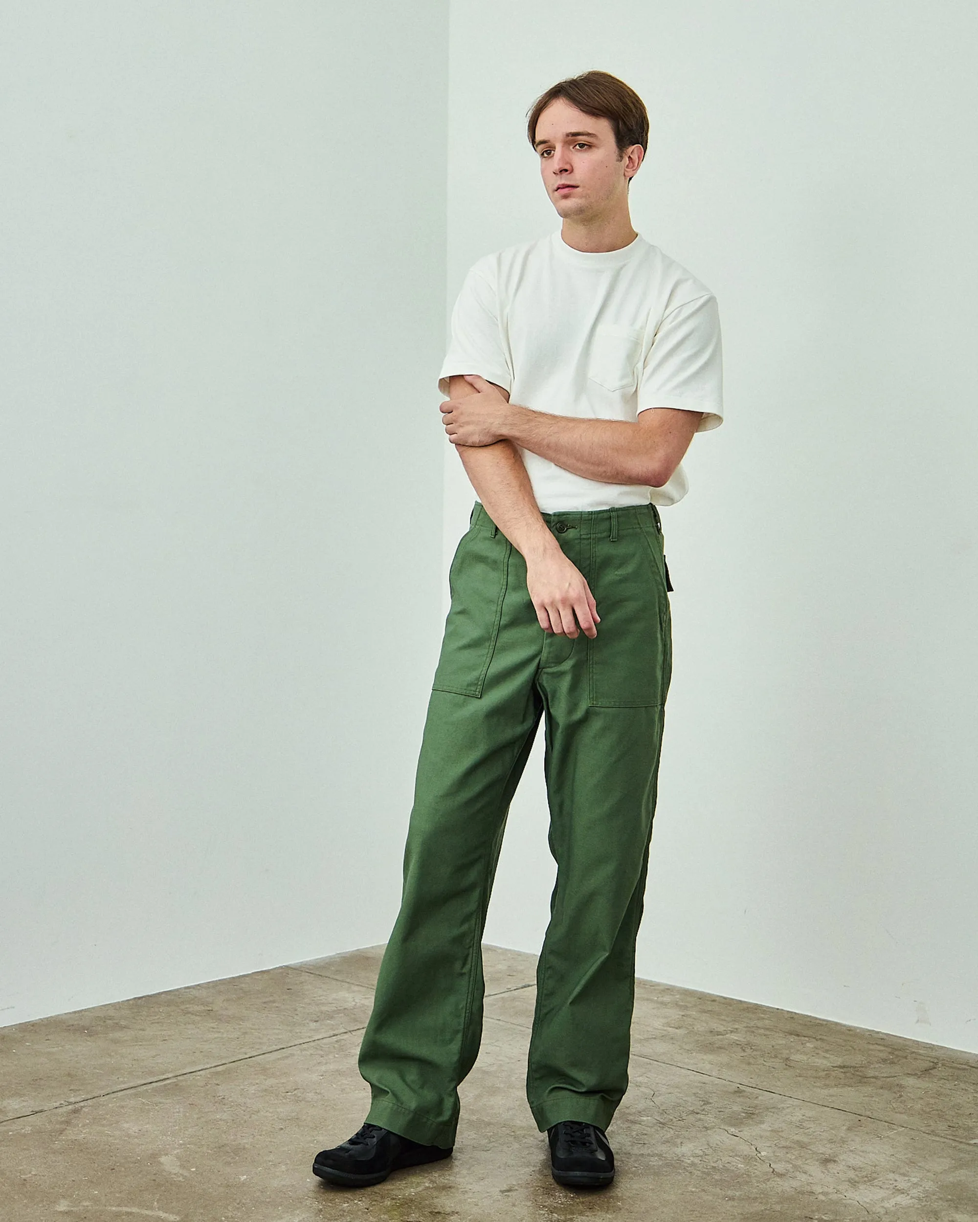 1961 UTILITY TROUSERS VTG SATEEN sold by Big Yank product image thumbnail 2