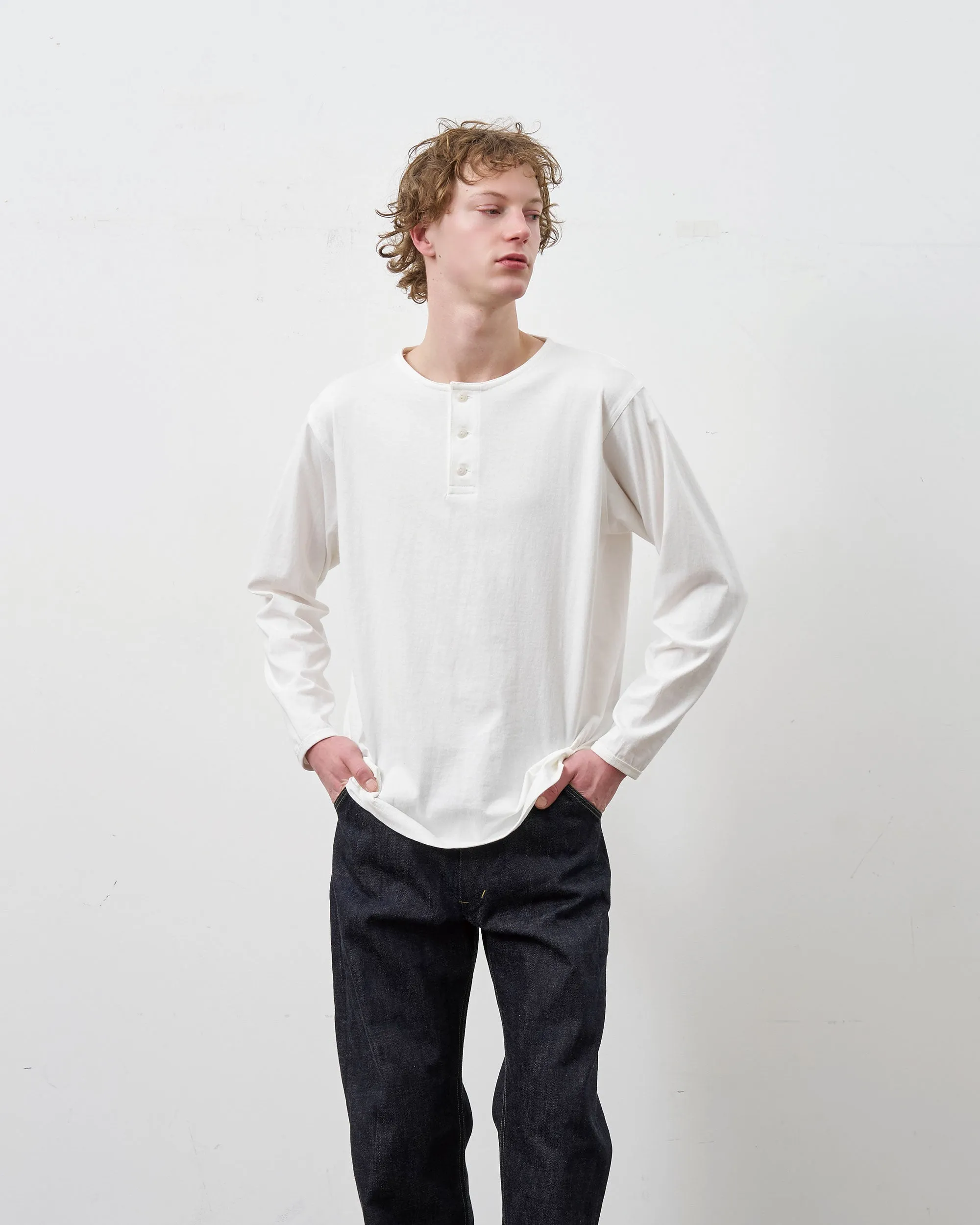 PRE-ORDER | HENRY NECK L/S TEE sold by Big Yank product image thumbnail 2