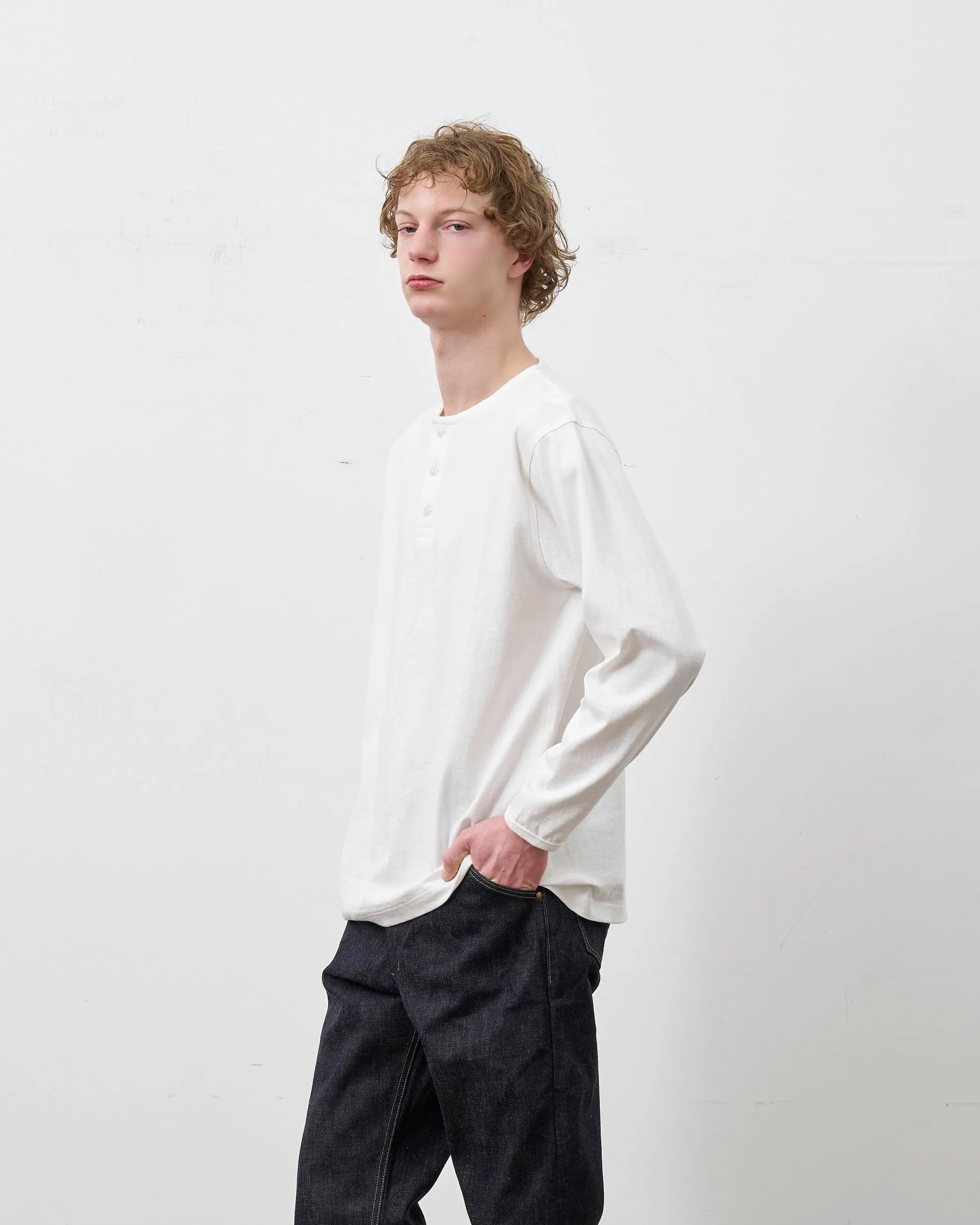 PRE-ORDER | HENRY NECK L/S TEE sold by Big Yank product image thumbnail 3