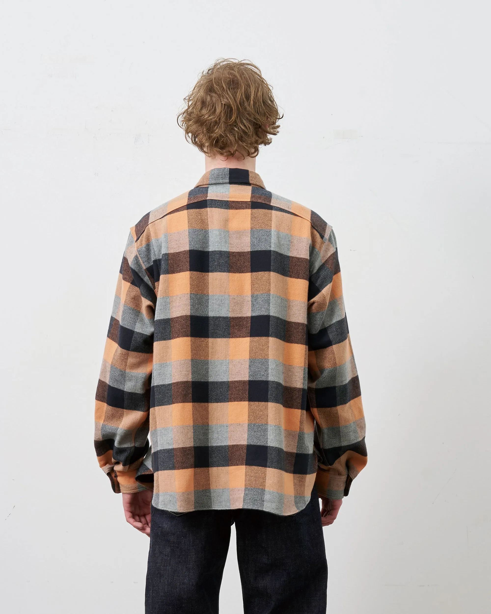 PRE-ORDER | Y1936 H-ZIP FLANNEL CHECK SHIRT sold by Big Yank product image thumbnail 4