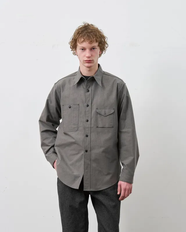 PRE-ORDER | Y1934 HEATHER CHAMBRAY SHIRT made by Big Yank