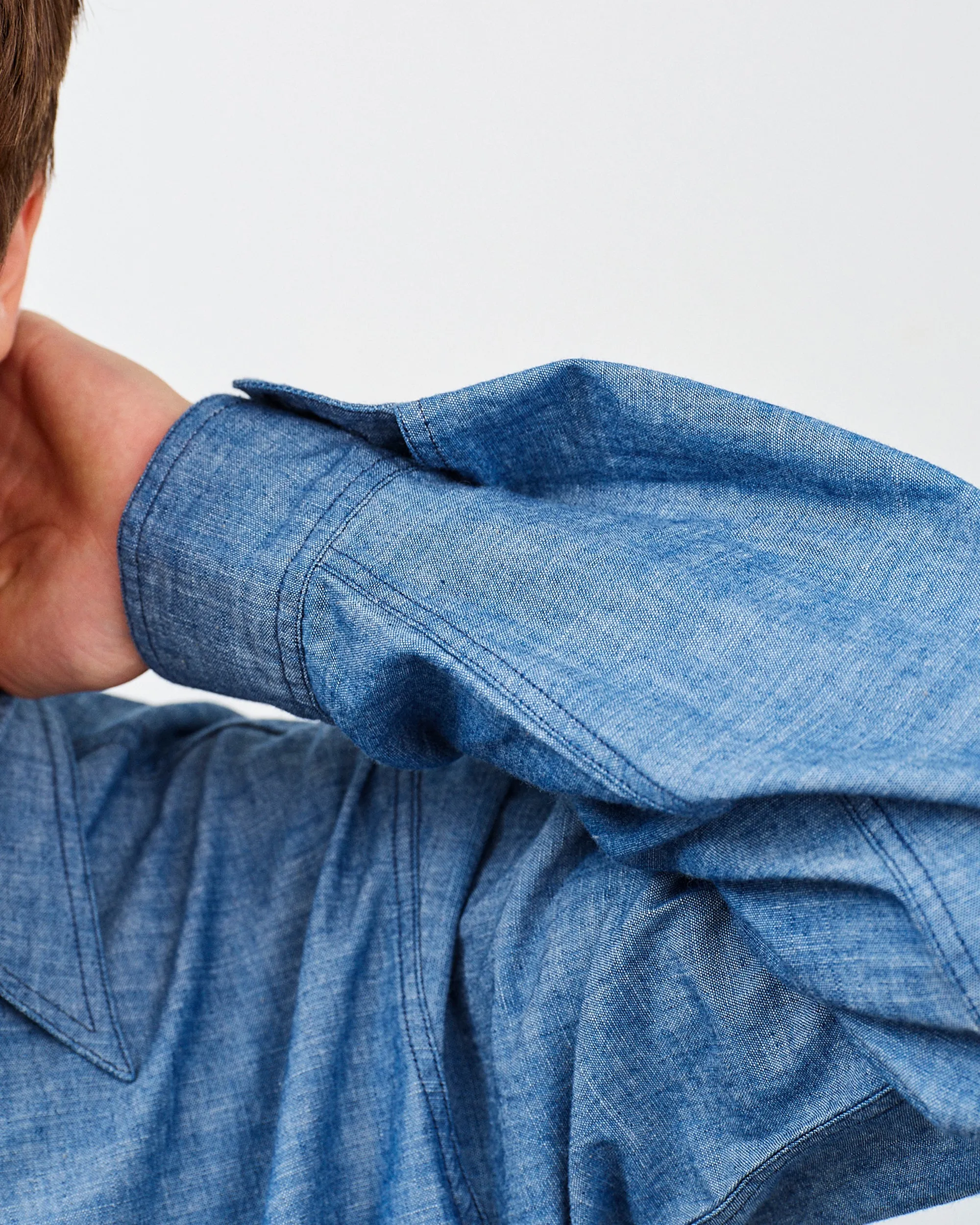 Y1942 CHAMBRAY SHIRT sold by Big Yank product image thumbnail 5