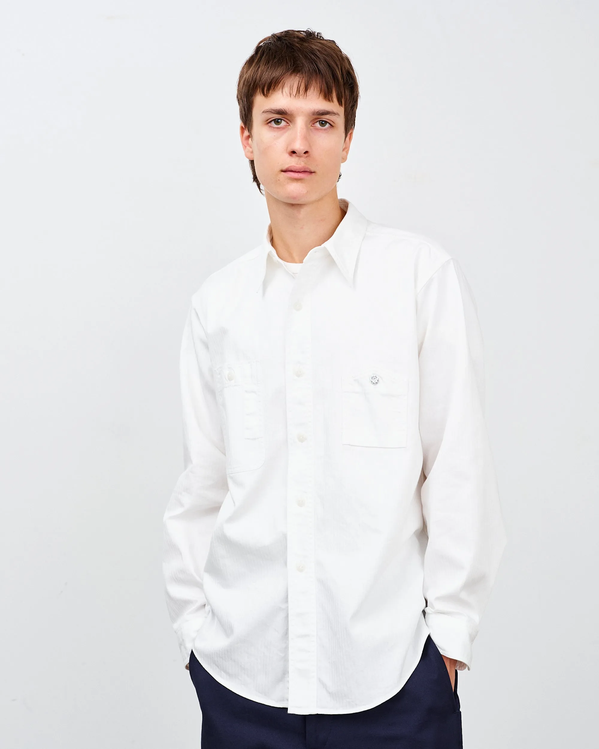 Y1943 L/W HBT SHIRT sold by Big Yank product image thumbnail 4
