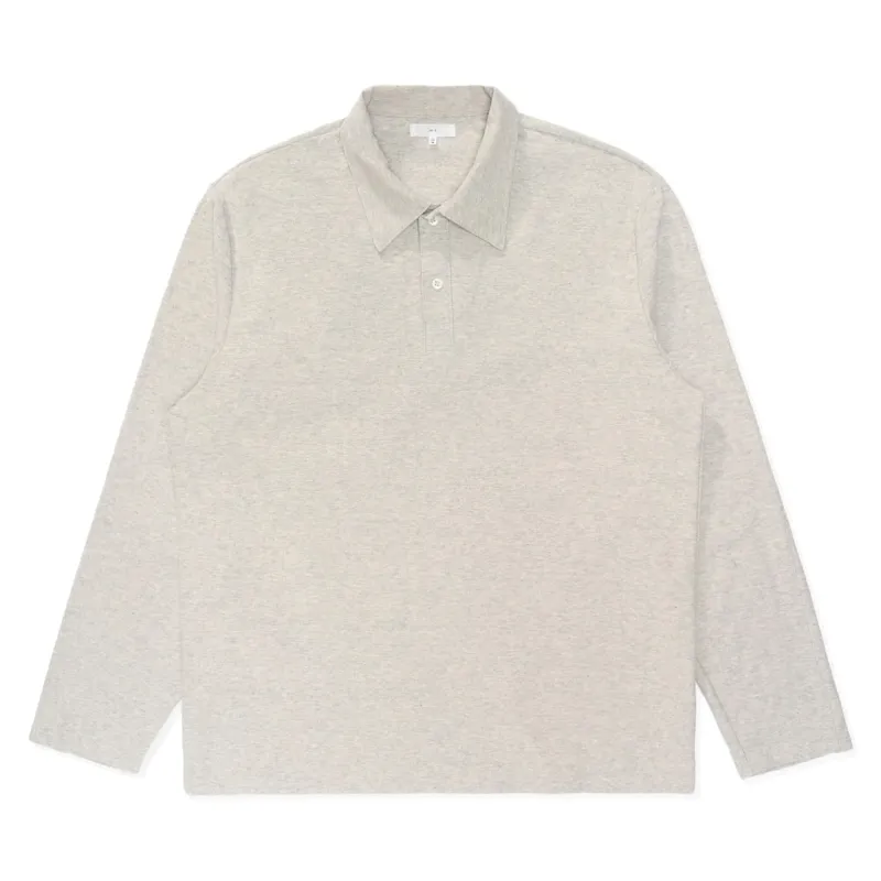 LW410 Nep Polo - Grey Melange sold by BlackBlue