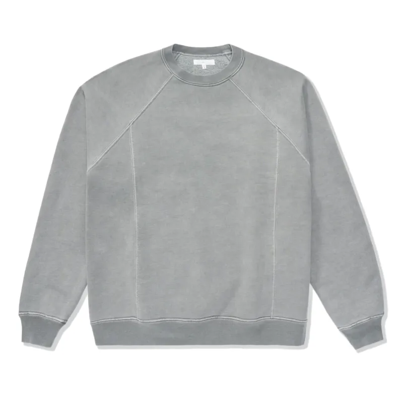 LW620 Heavy Gusset Crewneck - Pigment Kelp sold by BlackBlue