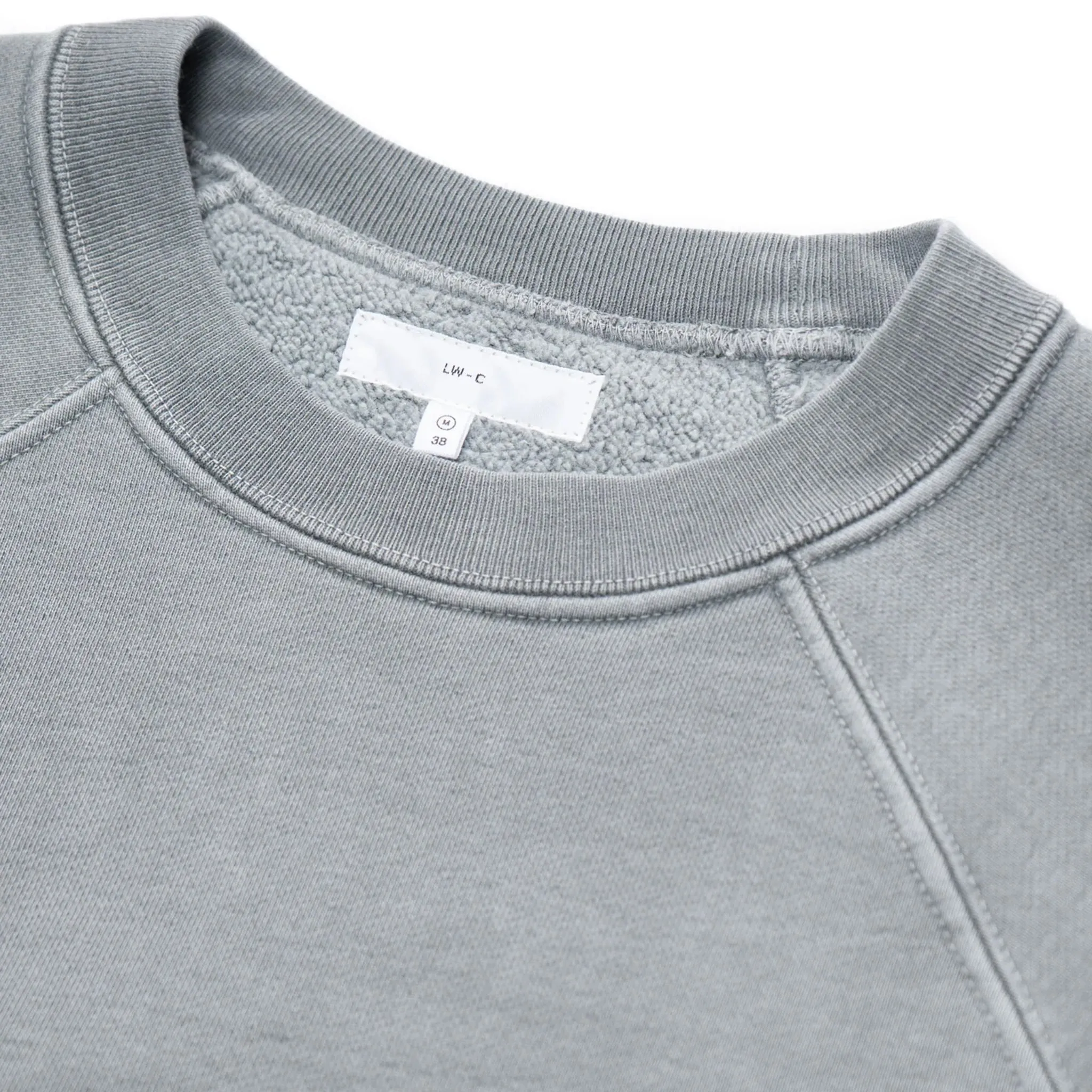 LW620 Heavy Gusset Crewneck - Pigment Kelp sold by BlackBlue product image thumbnail 2