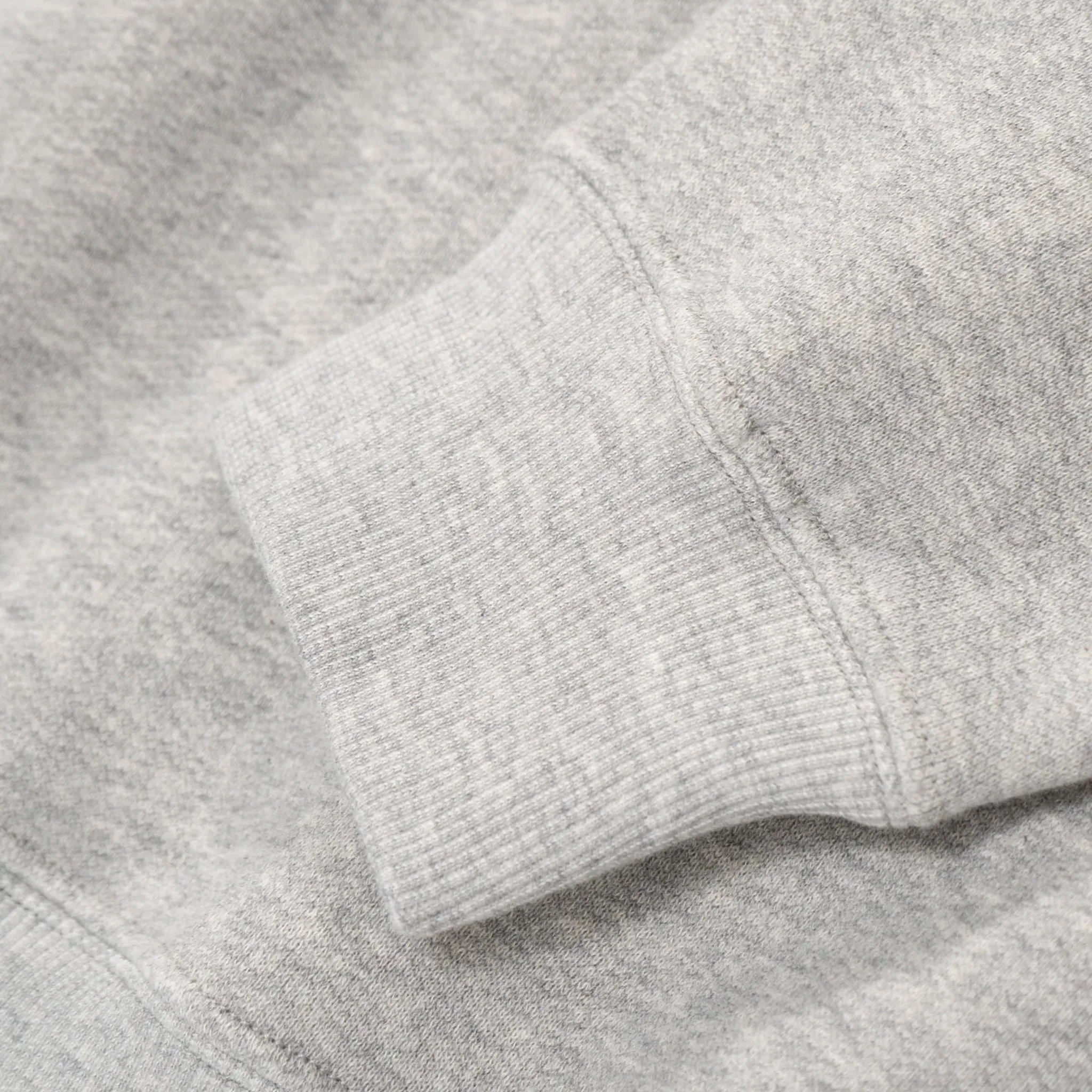 LW626CW Quarter Zip Sweatshirt - Heather Grey sold by BlackBlue product image thumbnail 3